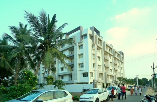 Oxygen Towers at Venkateswara Nagar, Rajahmundry apartments | Roadscape | 40 feet road